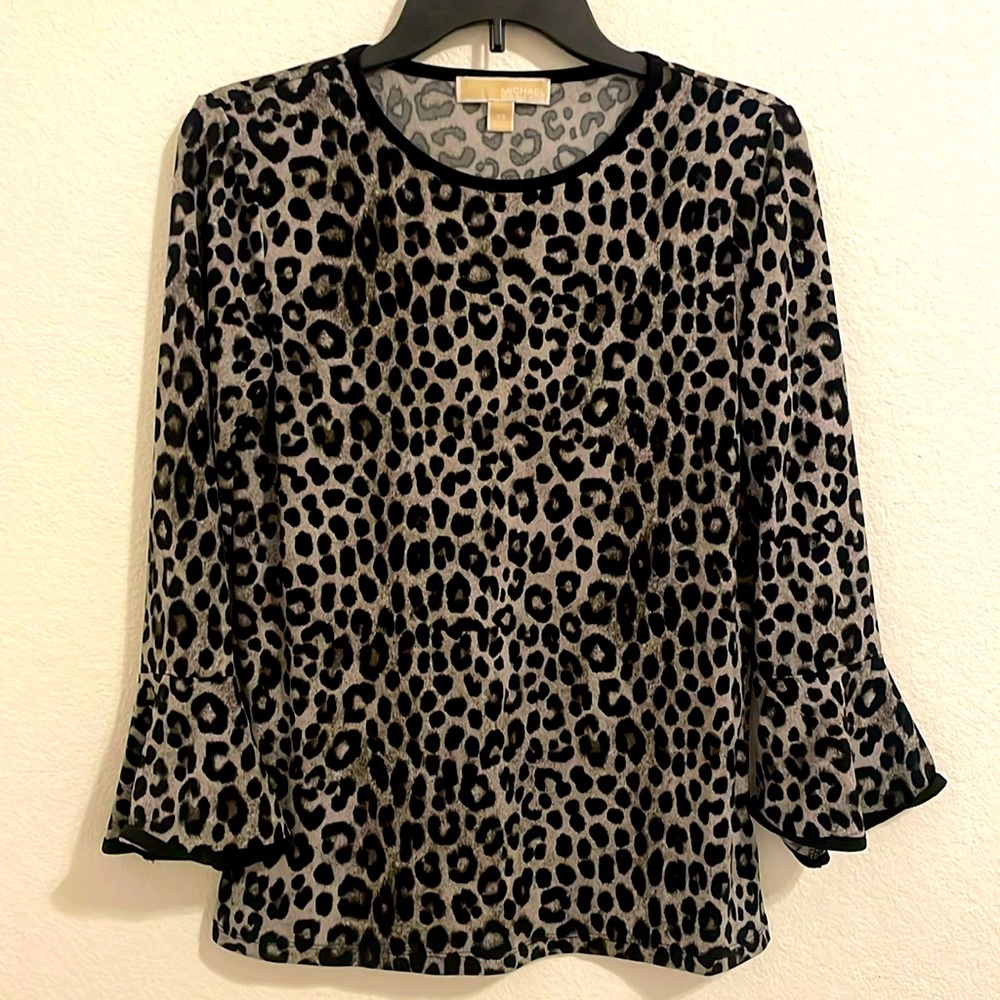 Michael Kors Animal Print Top
